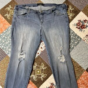 Torrid Light Blue Boyfriend Jeans